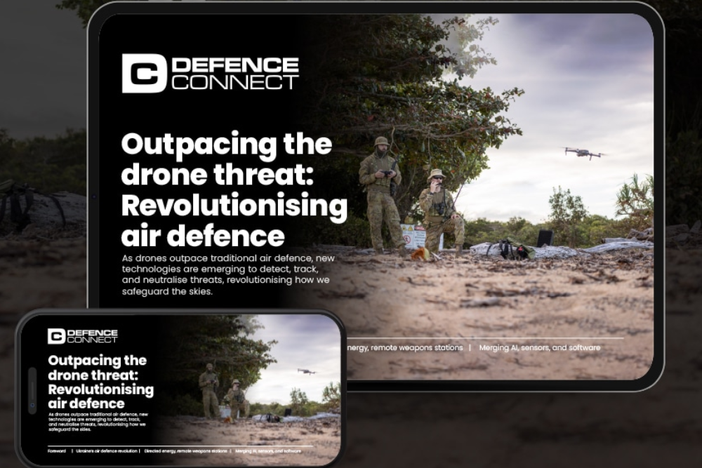 Directed energy, remote weapon stations: EOS unveils their antidote to drone swarms